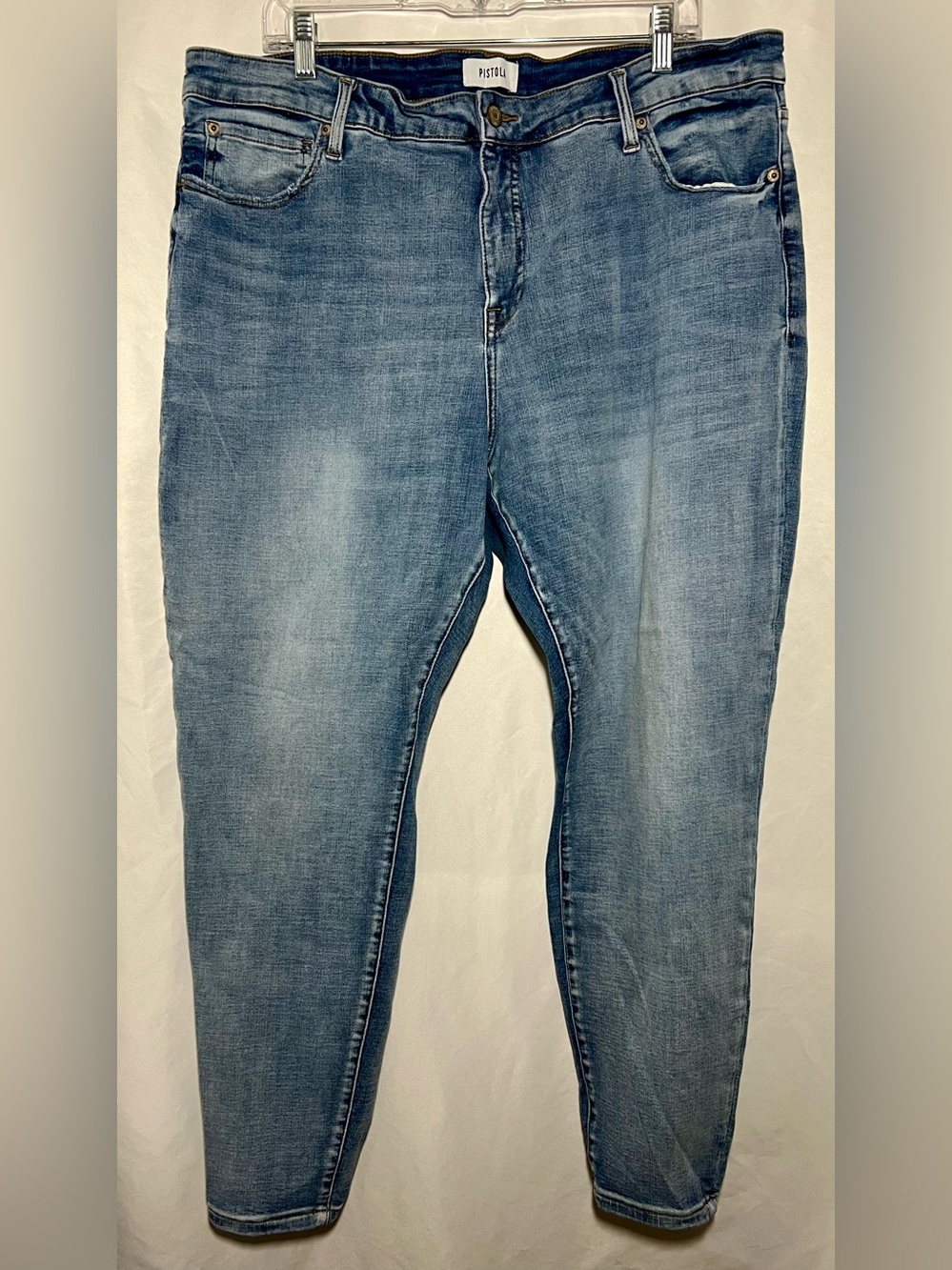 Pistola Premium Denim High Rise Skinny Ankle Jeans Size 20